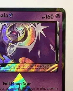 Lunala Prism Star - 62/156 - SM Ultra Prism Holo Rare Pokemon Card - NM/M - Image 4