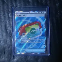 Pokemon Poke Pad Full Art Holo Trainer-Item Card 113/088 - Image 1