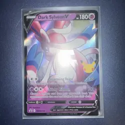 Dark Sylveon V - SWSH134 - SWSH: Sword & Shield Promo Cards Holo - PTCG - MP - Image 1