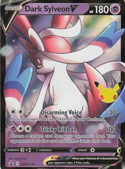 Dark Sylveon V - Holo Promo SWSH: Sword & Shield Promo Cards SWSH134 NM - Image 1