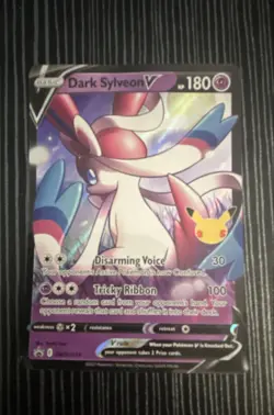 Dark Sylveon V SWSH134 SWSH: Sword & Shield Promo Cards Holo - Image 1