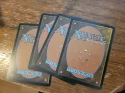 4x MTG Magic The Gathering Card Read the Runes Onslaught Vintage Blue Rare Set - Image 2