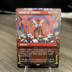 Magic Broadcast Takeover (Showcase) Teenage Mutant Ninja Turtles Regular - Image 1