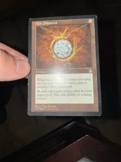 Mox Diamond Stronghold Rare Used MTG Magic The Gathering - Image 3