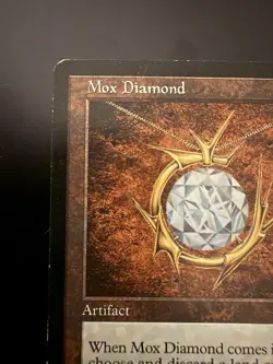 Mox Diamond Stronghold Rare Used MTG Magic The Gathering - Image 5
