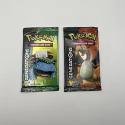 2 Pokemon Generations Booster Packs Unopened Factory Sealed New - Image 1