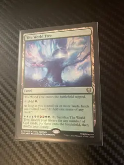MTG The World Tree Kaldheim 275/285 Foil Prerelease - Image 1