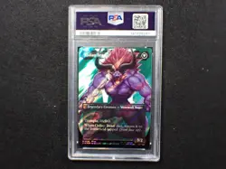 2025 MTG Final Fantasy EN Vincent Valentine Borderless Surge Foil #0528 PSA 10 - Image 2