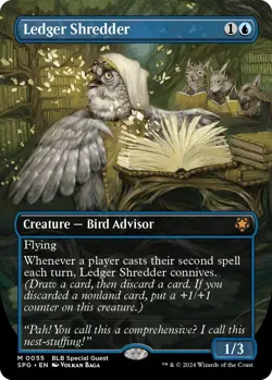 Ledger Shredder (Borderless) [SPG - 55] - NM [Foil] TCG MTG - Image 1