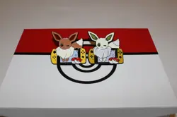 Eevee Shiny Pokemon Nintendo Switch Enamel Pins Anime - Lapel Pin Set Eevolution - Image 1