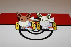 Eevee Shiny Pokemon Nintendo Switch Enamel Pins Anime - Lapel Pin Set Eevolution - Image 4