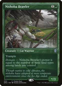 Nishoba Brawler Foil Dominaria United 434 NM MTG - Image 1