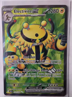 Electivire ex 212/182 Ultra Rare Destined Rivals Pokemon Near Mint - Image 1