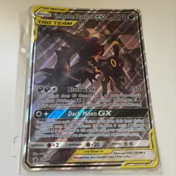 **JUMBO** Umbreon&Darkrai GX Tag Team Pokemon Promo #SM241 Sun And Moon MINT - Image 1