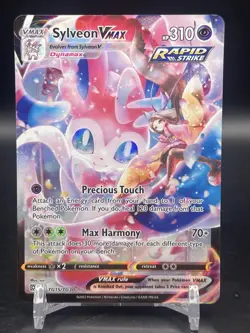 Sylveon VMAX TG15/TG30 Pokemon Swsh09: Brilliant Stars Trainer Gallery NM - Image 1