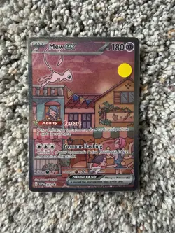 Pokemon 151 Mew ex 053/SV-P Full Art Promo Near Mint NM Ultra Premium Collection - Image 1