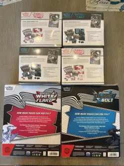 Pokemon Black Bolt & White Flare -Sealed Lot (ETBs & Binders) *Read Description - Image 2