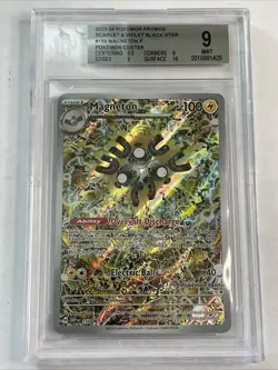 Magneton #159 Black Star Pokemon Center Promo BGS 9 MINT - Image 1