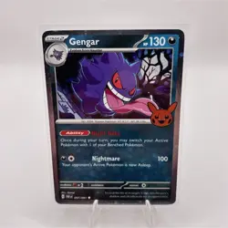 Pokemon Gengar 057/091 Cosmos Holo Trick or Trade 2024 - Image 1