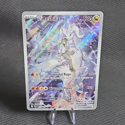 Pokemon N's Reshiram SV09 Journey Together Holo Illustration Rare 167/159 HP130 - Image 1