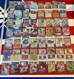 Pokemon Cards Mixed Collection Lot- 56 Cards - Image 1