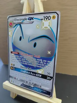 Pokemon TCG Electode GX Shiny & Rainbow Hyper rare 172/168 Celestial Storm - Image 5