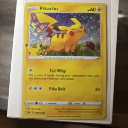 Pokemon Pikachu General Mills Cereal 25th Anniversary Holo Promo MINT SWSH039 🔥 - Image 1