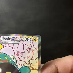 Iono's Bellibolt EX Holo-Pokemon TCG Card 172/159 SV Journey Together Ultra Rare - Image 4