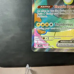 Iono's Bellibolt EX Holo-Pokemon TCG Card 172/159 SV Journey Together Ultra Rare - Image 5