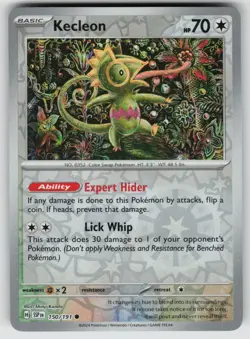Kecleon 150/191 Common Surging Sparks Pokemon Reverse Holo Near Mint - Image 1
