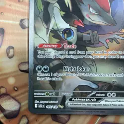 N's Zoroark EX 185/159 Journey Together SIR In MINT CONDITION Pokemon - Image 3
