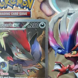 N's Zoroark EX 185/159 Journey Together SIR In MINT CONDITION Pokemon - Image 5