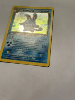 Pokemon TCG Azumarill Neo Genesis 2/111 Holo 1st Edition Holo Rare - Image 4