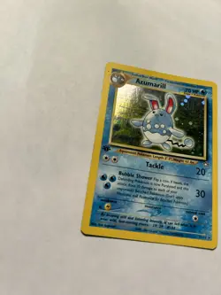 Pokemon TCG Azumarill Neo Genesis 2/111 Holo 1st Edition Holo Rare - Image 5