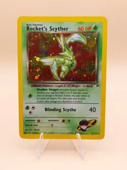 Rocket's Scyther Holo Rare Gym Heroes 13/132 Pokemon Card - WOTC 2000 - Image 1