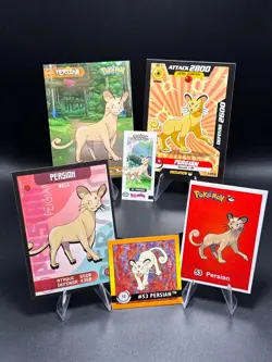 Pokemon Persian Set of 6 - Persian #53 Peru/NON-TCG Cards & Stickers - Image 1