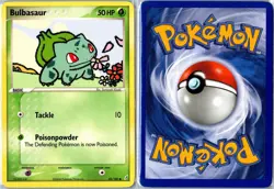 Pokemon Card - Bulbasaur 45/100 Crystal Guardians Common Lightly Played - Image 3