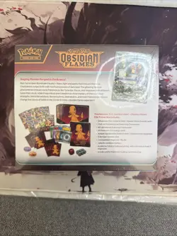 Pokemon Obsidian Flames Elite Trainer Box - New Factory Sealed Unopened ETB 820650853913 - Image 2