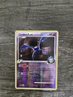 Pokemon Platinum Crobat G #47/127 [REVERSE HOLO] Team Galactic - Image 1
