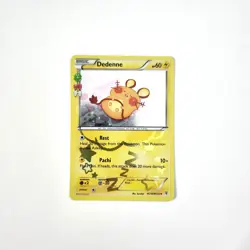Pokemon TCG Dedenne RC10 Generations Radiant Collection Pokemon LP Light Play - Image 2