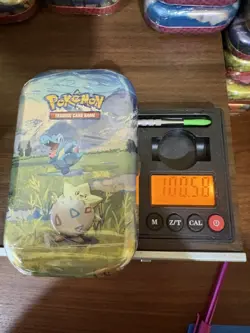 Pokemon Ascended Heroes Mini Tin - 100.58 VERY HEAVY 🔥Possible GOD PACKU!🔥 - Image 1