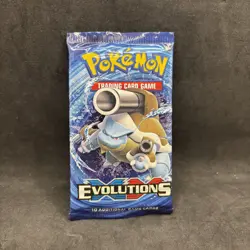 Pokemon TCG - x1 XY Evolutions Booster Pack (Blastoise) - New/Sealed - Image 1