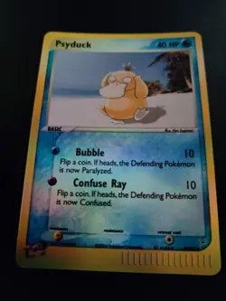 2004 Pokemon Psyduck #44/95-Team Magma vs Team Aqua-Reverse Holo-(M/NM) - Image 4