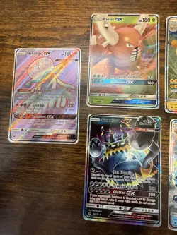 Pokemon Sun and Moon Gx Full Art Lot of 9 Ultra Rare - Image 2