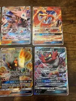 Pokemon Sun and Moon Gx Full Art Lot of 9 Ultra Rare - Image 4