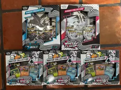 Black Bolt + White Flare Binder Collection and Poster Collection LOT - Image 1