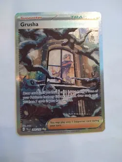 Pokemon Paldea Evolved Special Art Rare Grusha 268/193 NM - Image 2