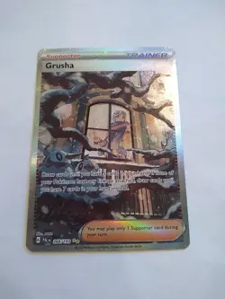 Pokemon Paldea Evolved Special Art Rare Grusha 268/193 NM - Image 3
