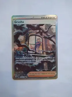 Pokemon Paldea Evolved Special Art Rare Grusha 268/193 NM - Image 4