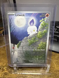 Pokemon TCG Litwick IR 101/086 White Flare - Image 1